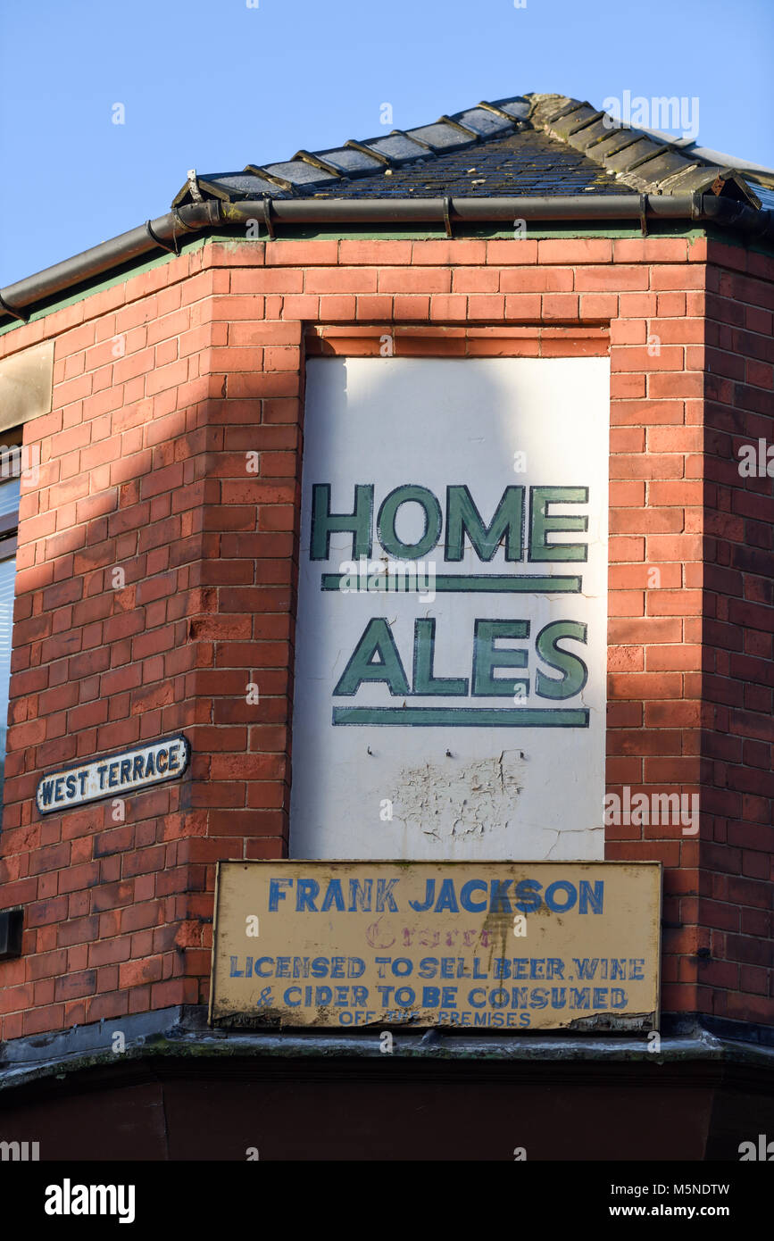 Home Ales Bier, Hucknall, Nottinghamshire, Großbritannien. Stockfoto