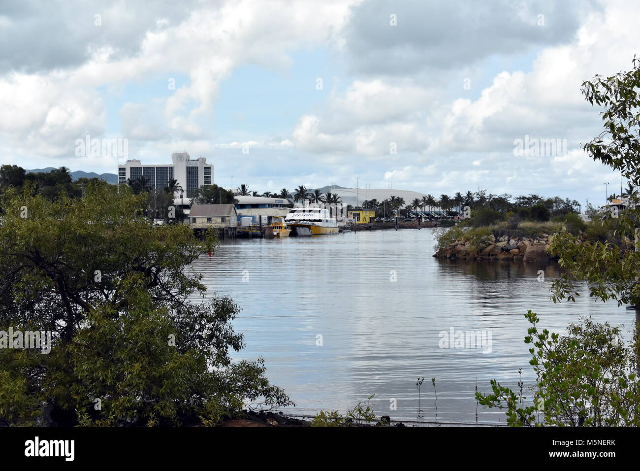 Ross Creek Townsville. Stockfoto