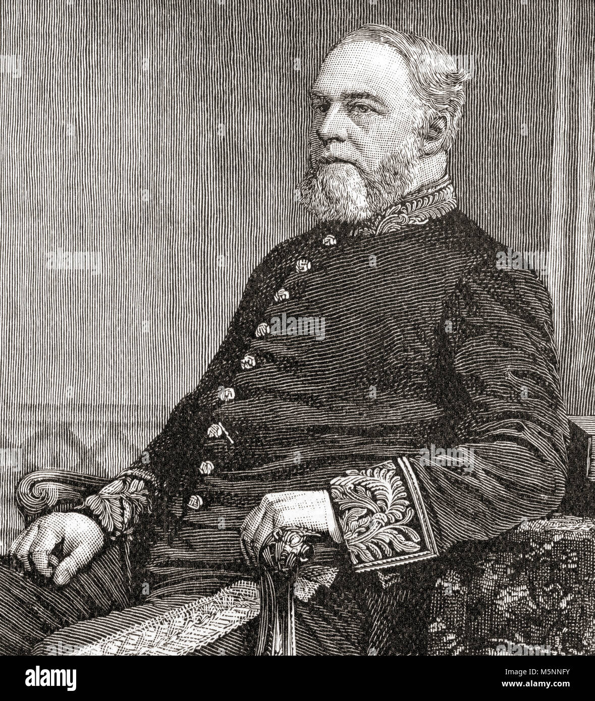 Henry Charles Lopes, 1st Baron Ludlow, 1828 - 1899. Britischer Richter und Politiker der Konservativen Partei. Von The Strand Magazine, veröffentlicht Januar bis Juni 1894. Stockfoto