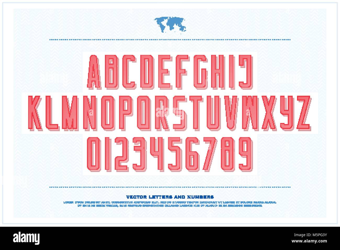 Bank Note Style Bank Note style Alphabet Buchstaben und Zahlen. Vektor, Geld font Type ...