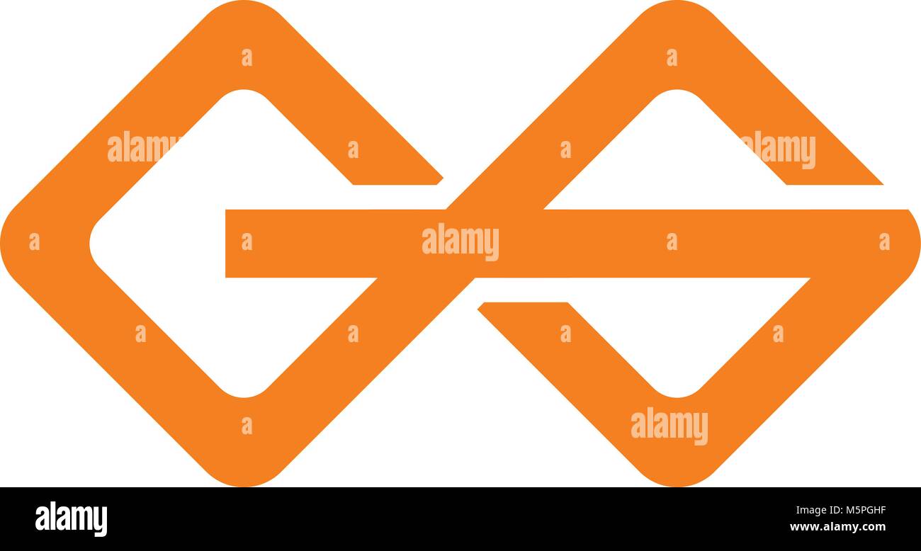 Schreiben GS Moderne Stock Vektor