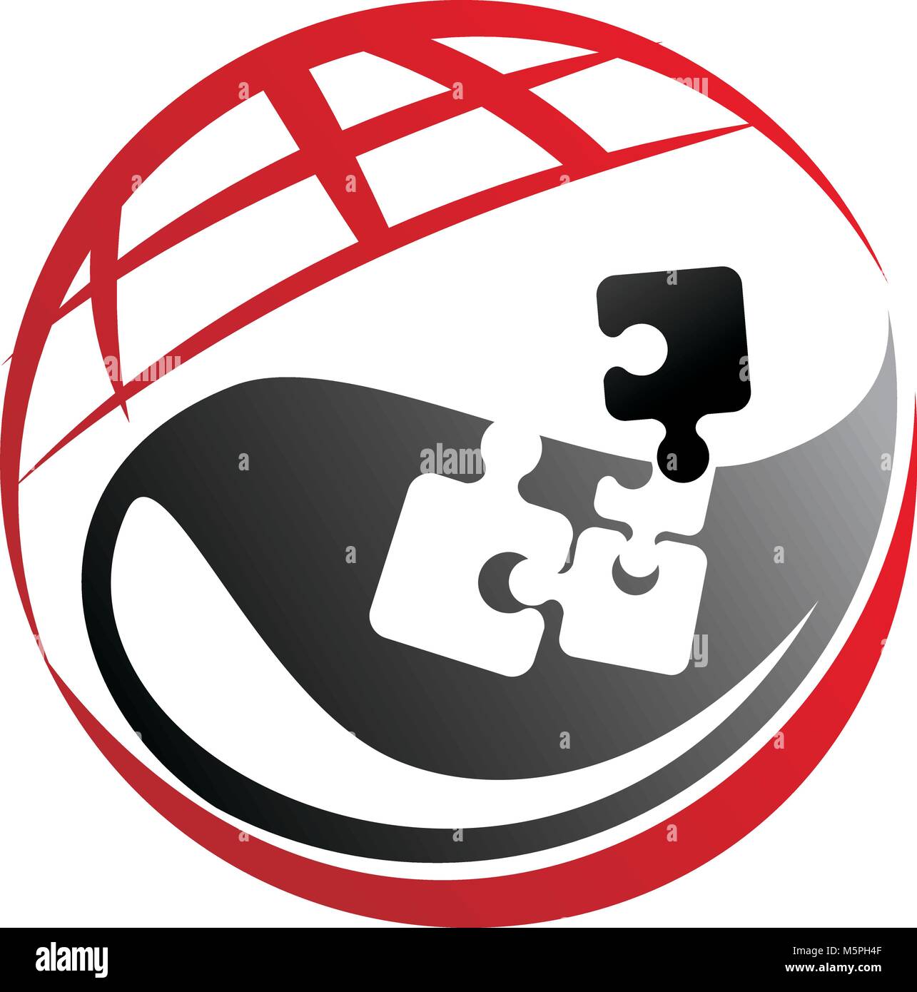 Behälter Management Service Lösung Stock Vektor