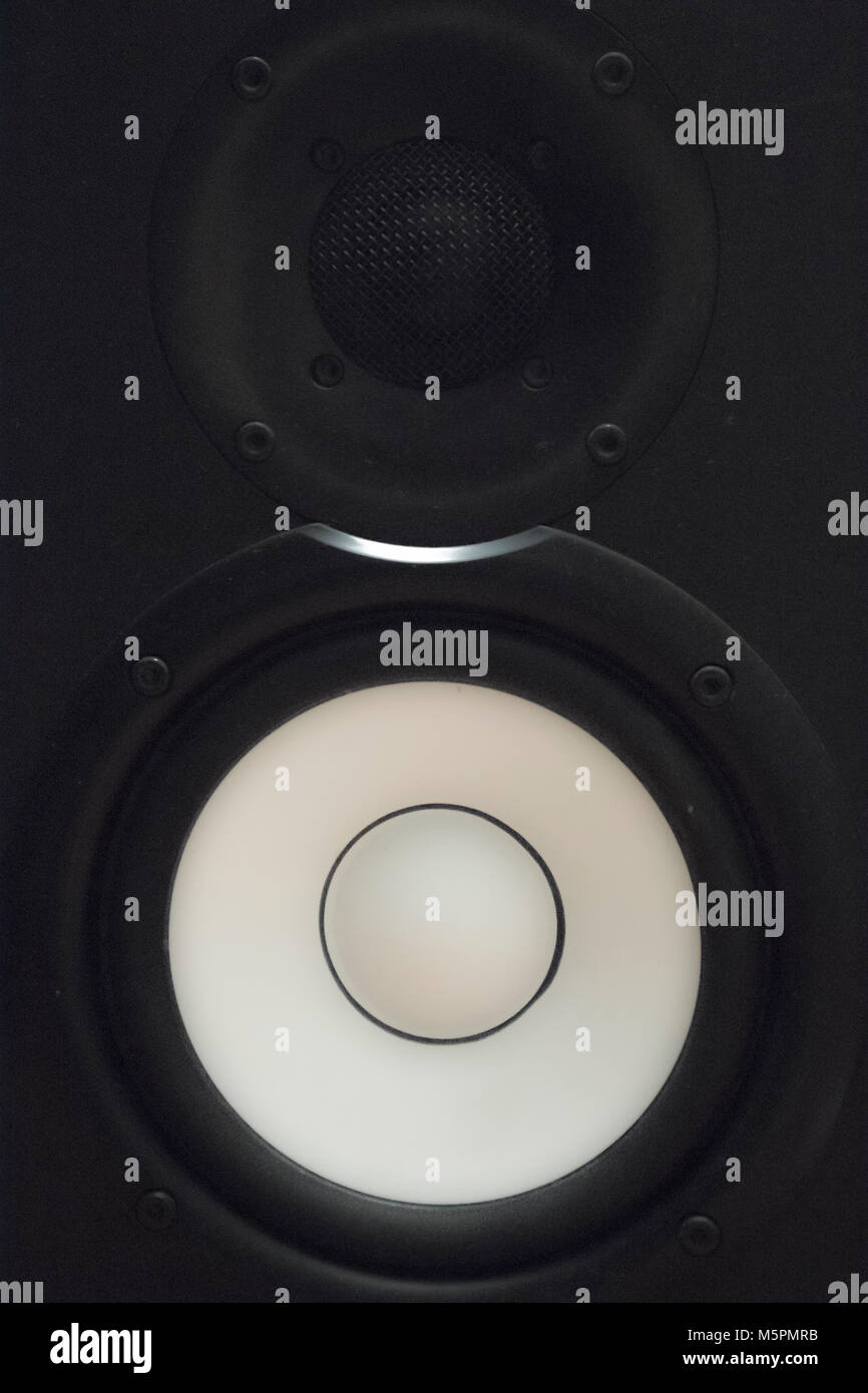 Streight Foto Studio Control Sound überwachen. . Professional Audio Monitor Lautsprecher für Musiker Stockfoto