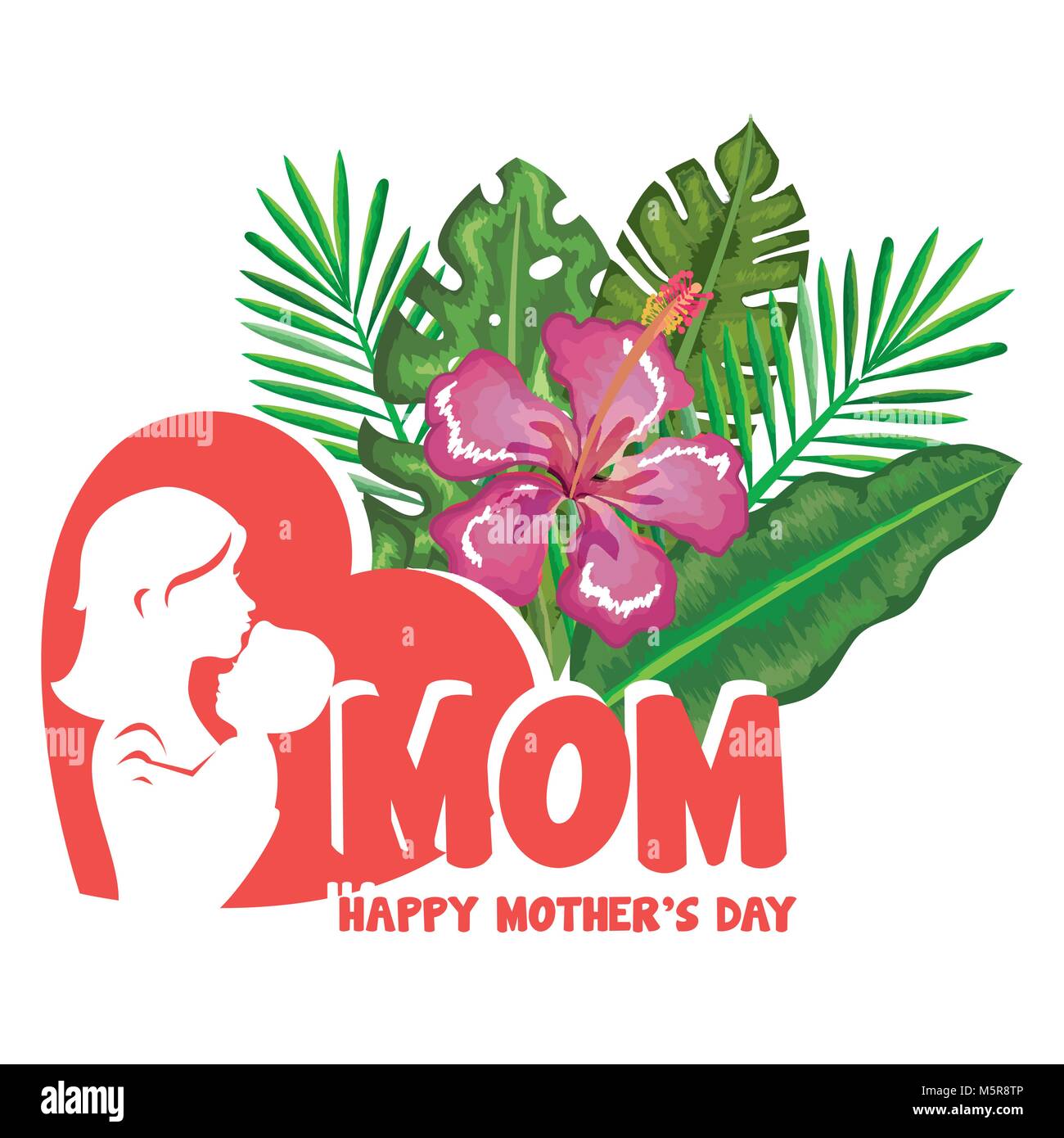 Muttertagskarte 'Love You Mum' Von Punkcards - Witzig & Persönlich