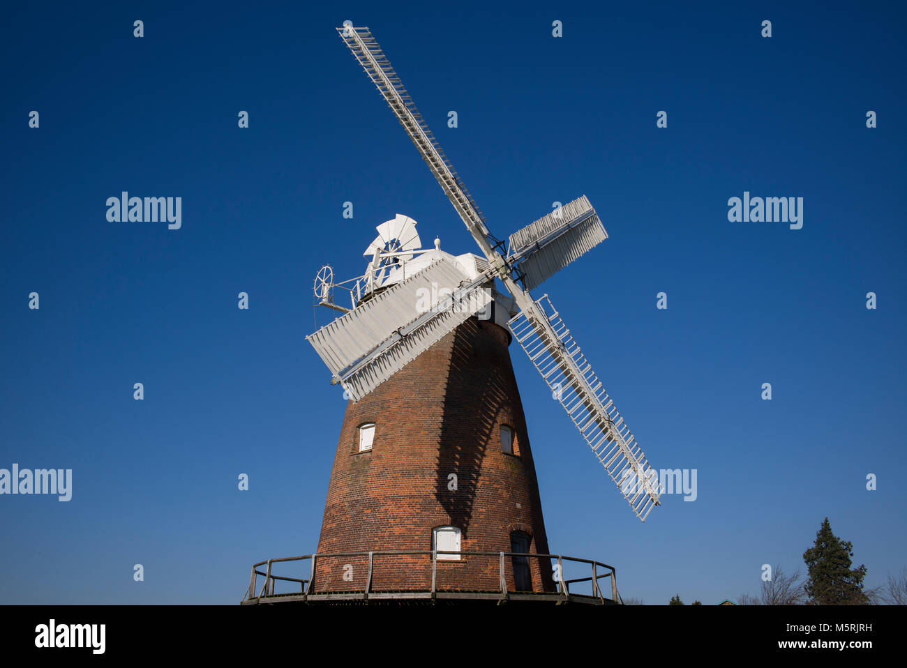 Thaxted Essex in England. John Webb's Mühle erbaut im Jahre 1804. Feb 2018 Wikipeadia John Webb's Mühle oder Lowe's Stockfoto