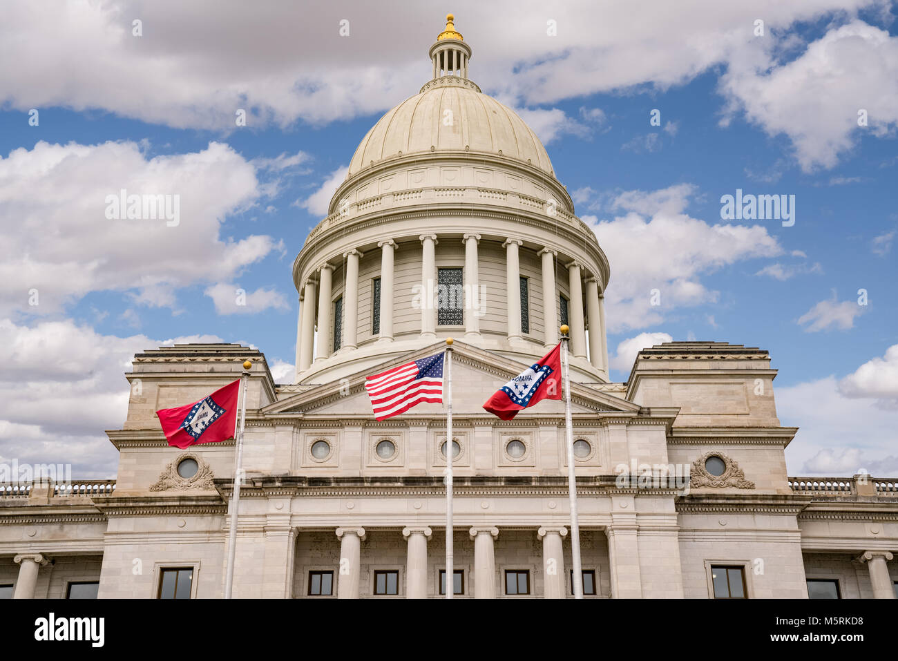 Arkansas Capitol Building in Little Rock, AR Stockfoto