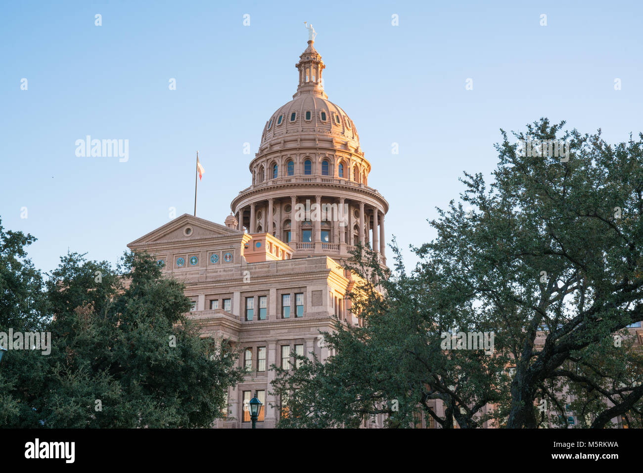 Texas Capitol Building in der Hauptstadt Austin Stockfoto