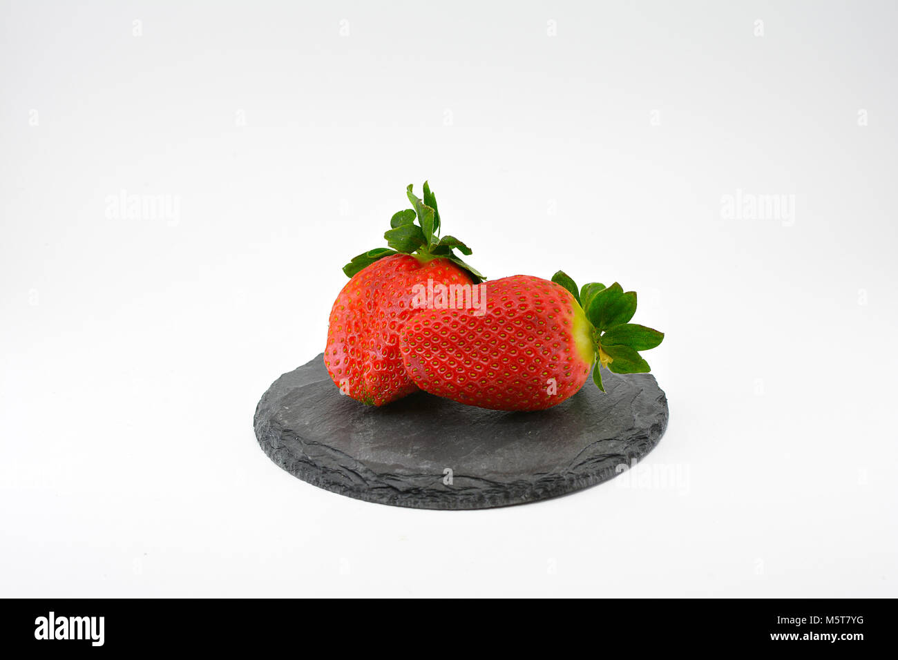 Erdbeeren Foto Studio Stockfoto