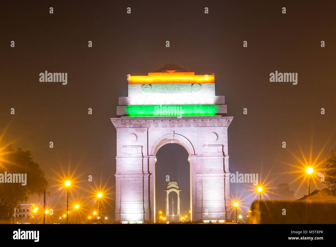 India Gate in Neu-Delhi Indien Stockfoto