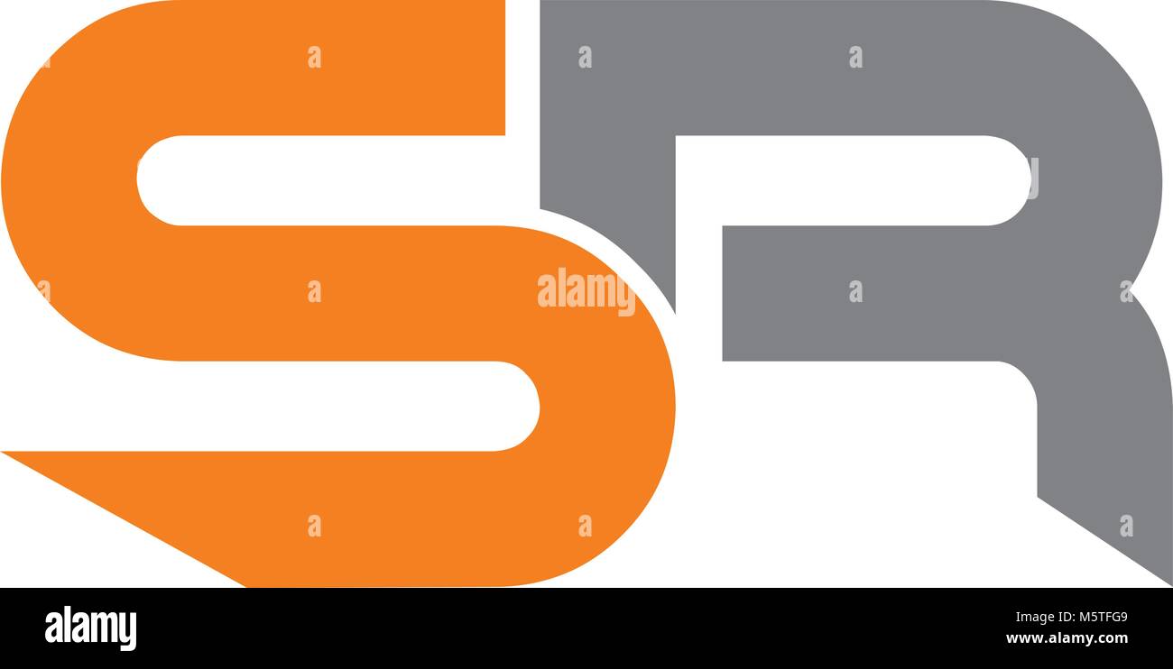 Schreiben SR Stock Vektor