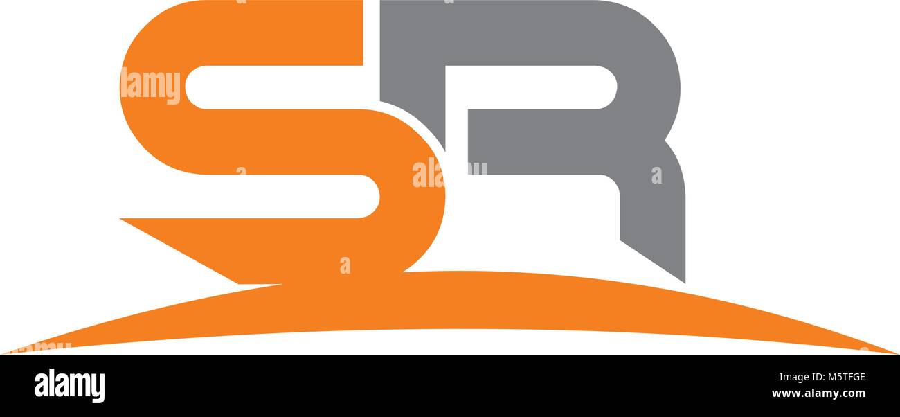 Schreiben SR Stock Vektor