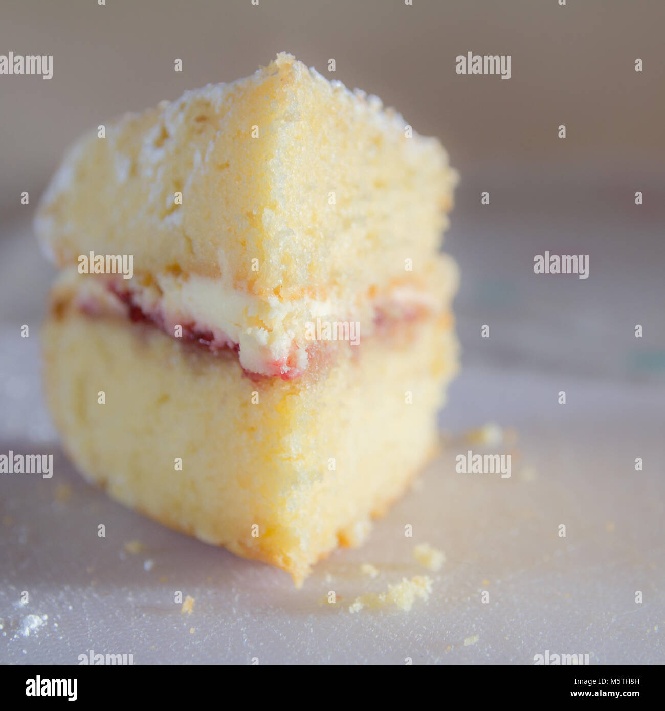 Victoria Schwamm Kuchen Stockfoto