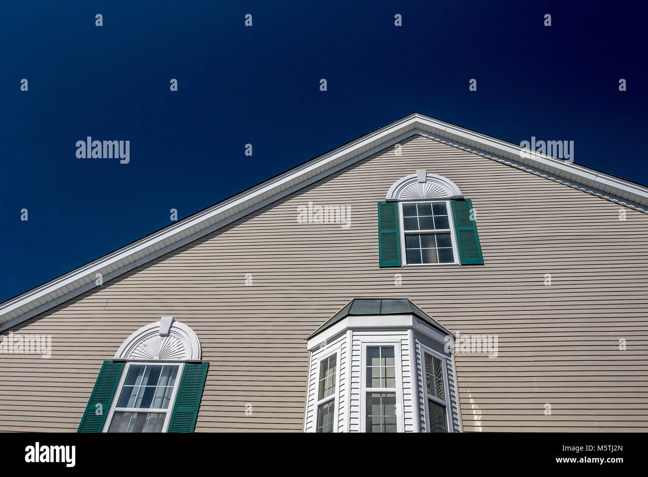 Nahaufnahme eines Wohn Wohnung an einem sonnigen Tag in den USA. Stockfoto