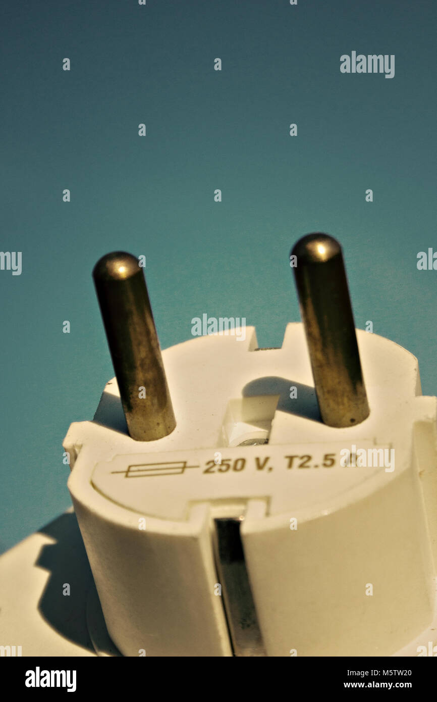 Netzkabel detail Stockfoto