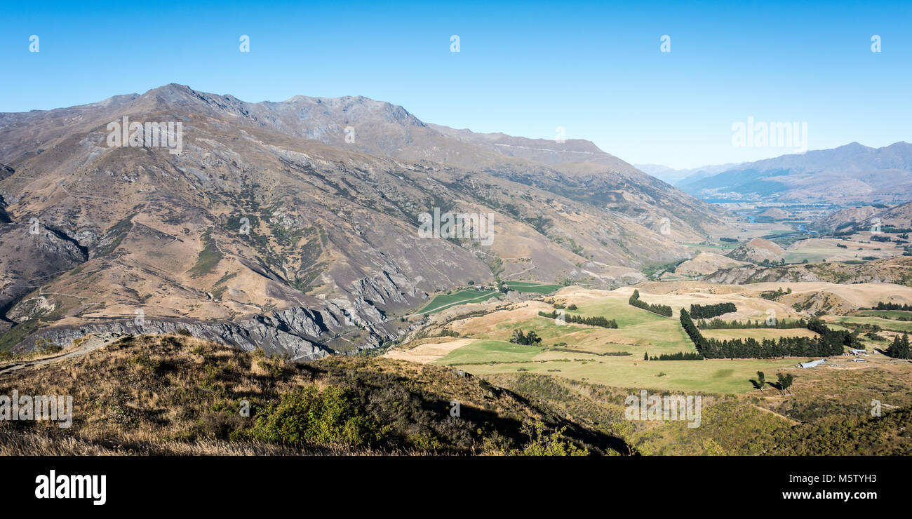Berglandschaft, Südinsel, Neuseeland Stockfoto