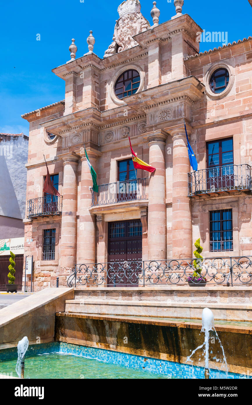 Palacio del Intendente. La Carolina. Jaén. Andalusien. España Stockfoto