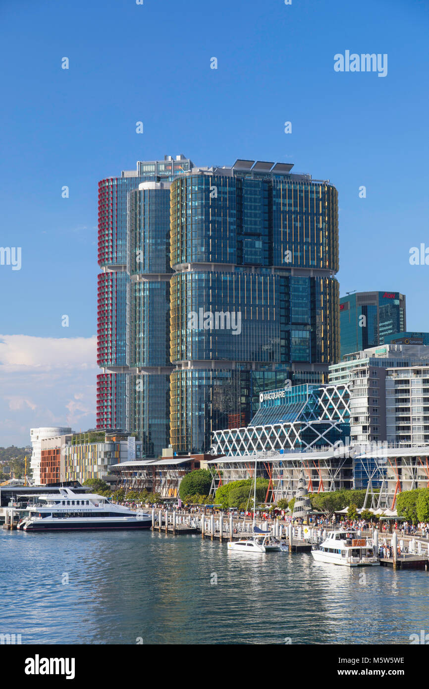 International Towers Sydney in Barangaroo, Darling Harbour, Sydney, New South Wales, Australien Stockfoto