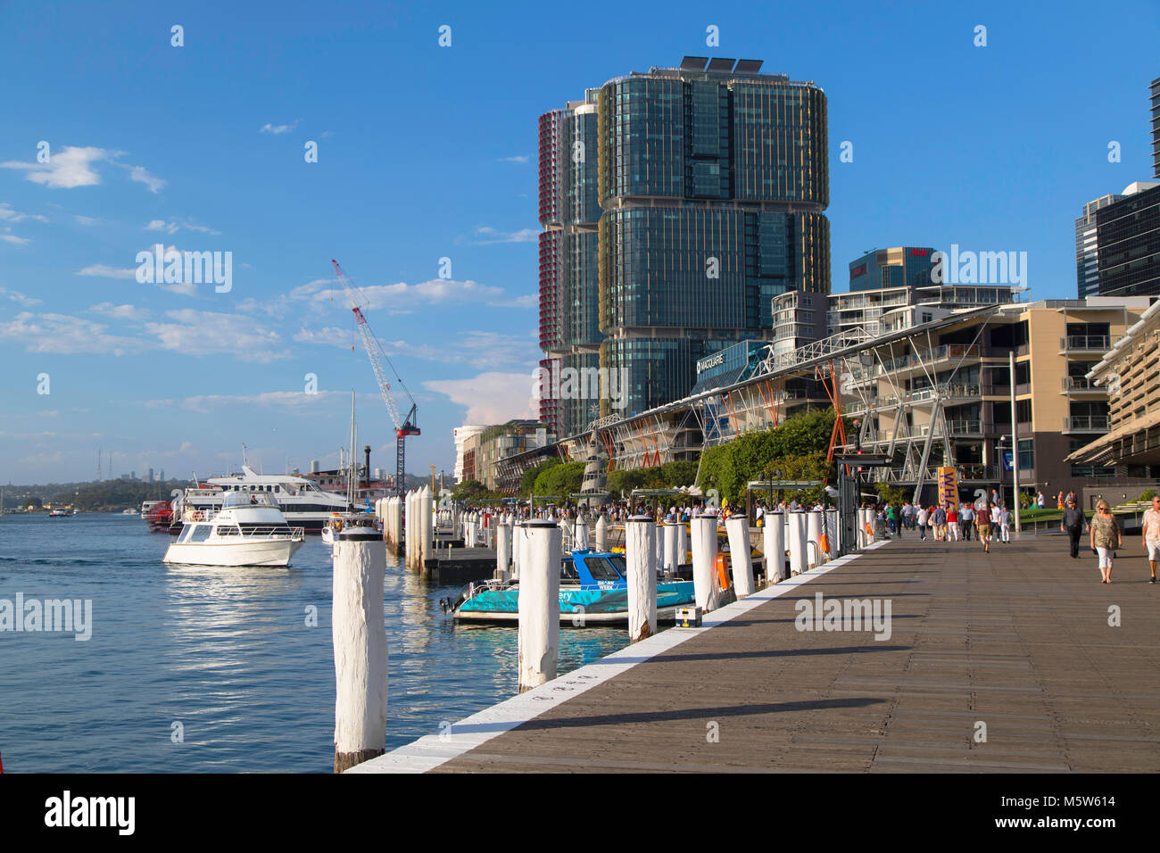 International Towers Sydney in Barangaroo, Darling Harbour, Sydney, New South Wales, Australien Stockfoto