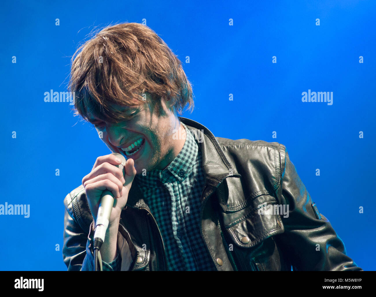 Paolo Nutini bei Evolution Festival, Newcastle Stockfoto