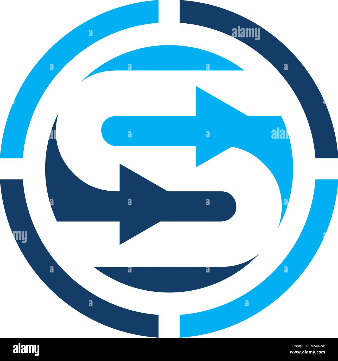 Signal Input Output Stock Vektor