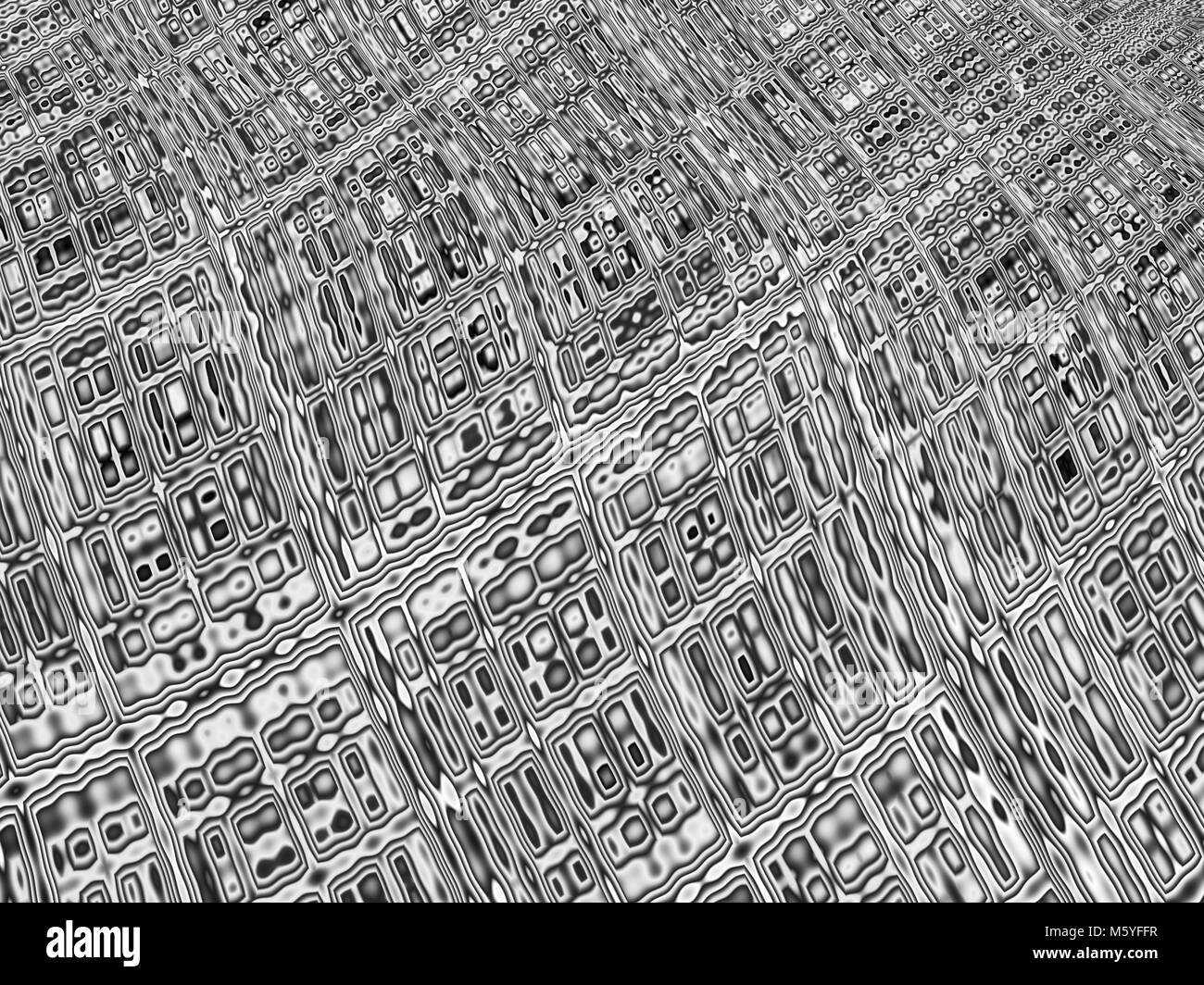 Abstrakte grau Fractal-hintergrund, abstrakte Design mit Glanzeffekt Stockfoto