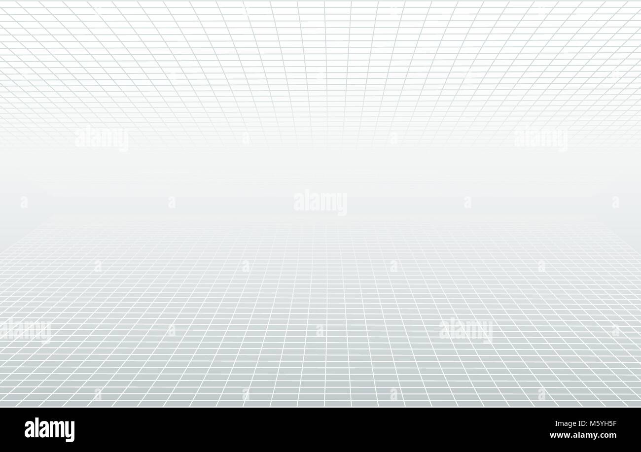 Perspektive Raster Weiß und Grau ätherischen Hintergrund. Vektor Design minimale Konzept. Dekorative web Layout, Poster, Banner. Aura abstrakten Linien Licht Stock Vektor Perspektive Raster Weiß und Grau ätherischen Hintergrund. Vektor Design minimale Konzept. Dekorative web Layout, Poster, Banner. Aura abstrakten Linien Licht Stock Vektor