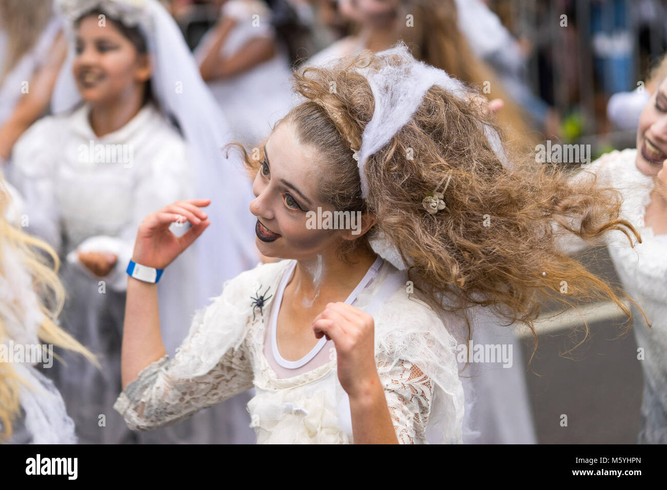 Melbourne, Australien - 14.März 2016: Der jährliche Moomba Parade am St Kilda Road Stockfoto