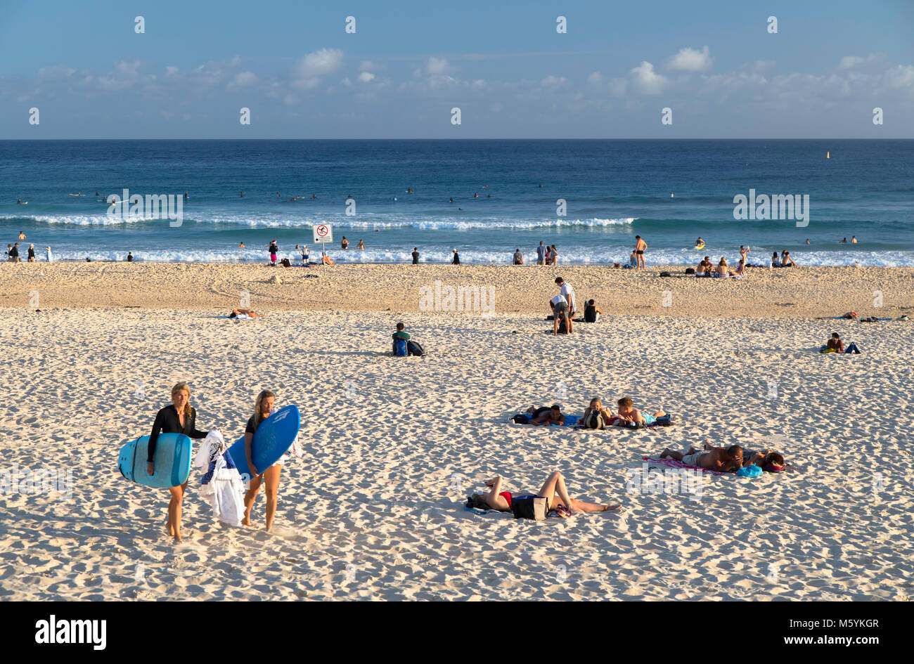 Bondi Beach, Sydney, New South Wales, Australien Stockfoto