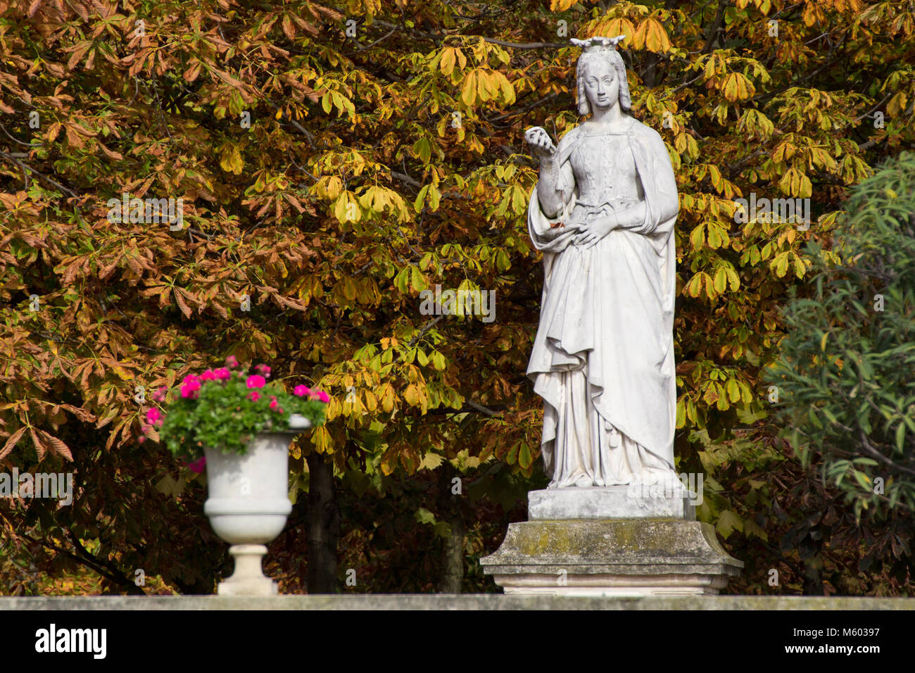 Anne de Bretagne - Jardin du Luxembourg - Paris Stockfoto