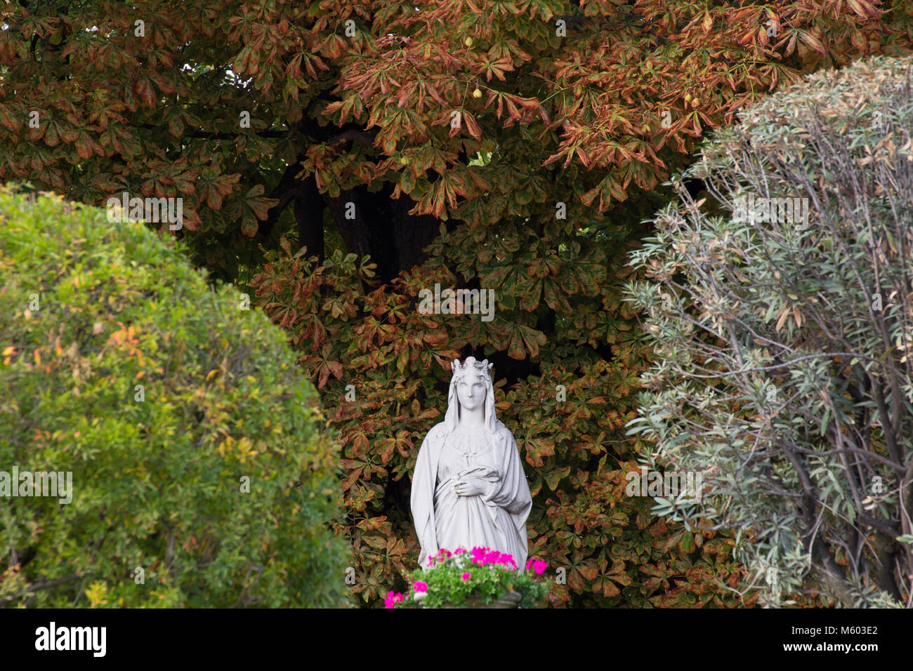 Blanche de Castille - Jardin du Luxembourg - Paris Stockfoto