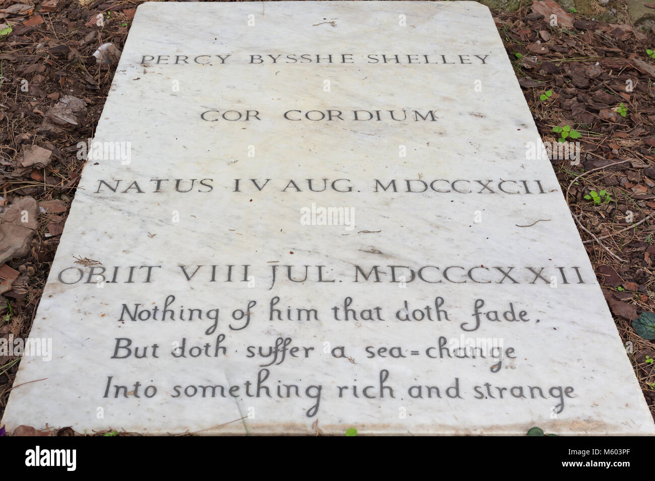 Percy Bysshe Shelley Stockfoto