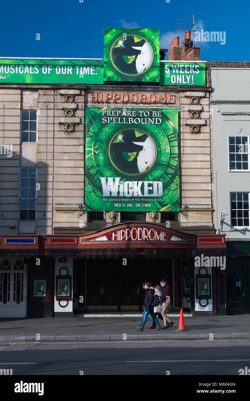 BRISTOL: Hippodrome Theatre Stockfoto