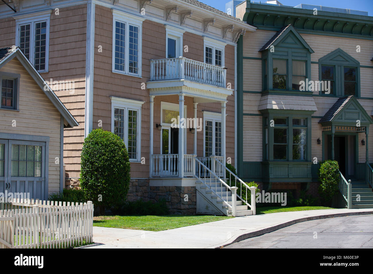 Los Angeles, USA - Juli 1,2011: Warner Brothers Studios in Burbank, Los Angeles. Die historische 110-Morgen-Los gehören 29 soundstages, plus einer 20-acre backlot Stockfoto