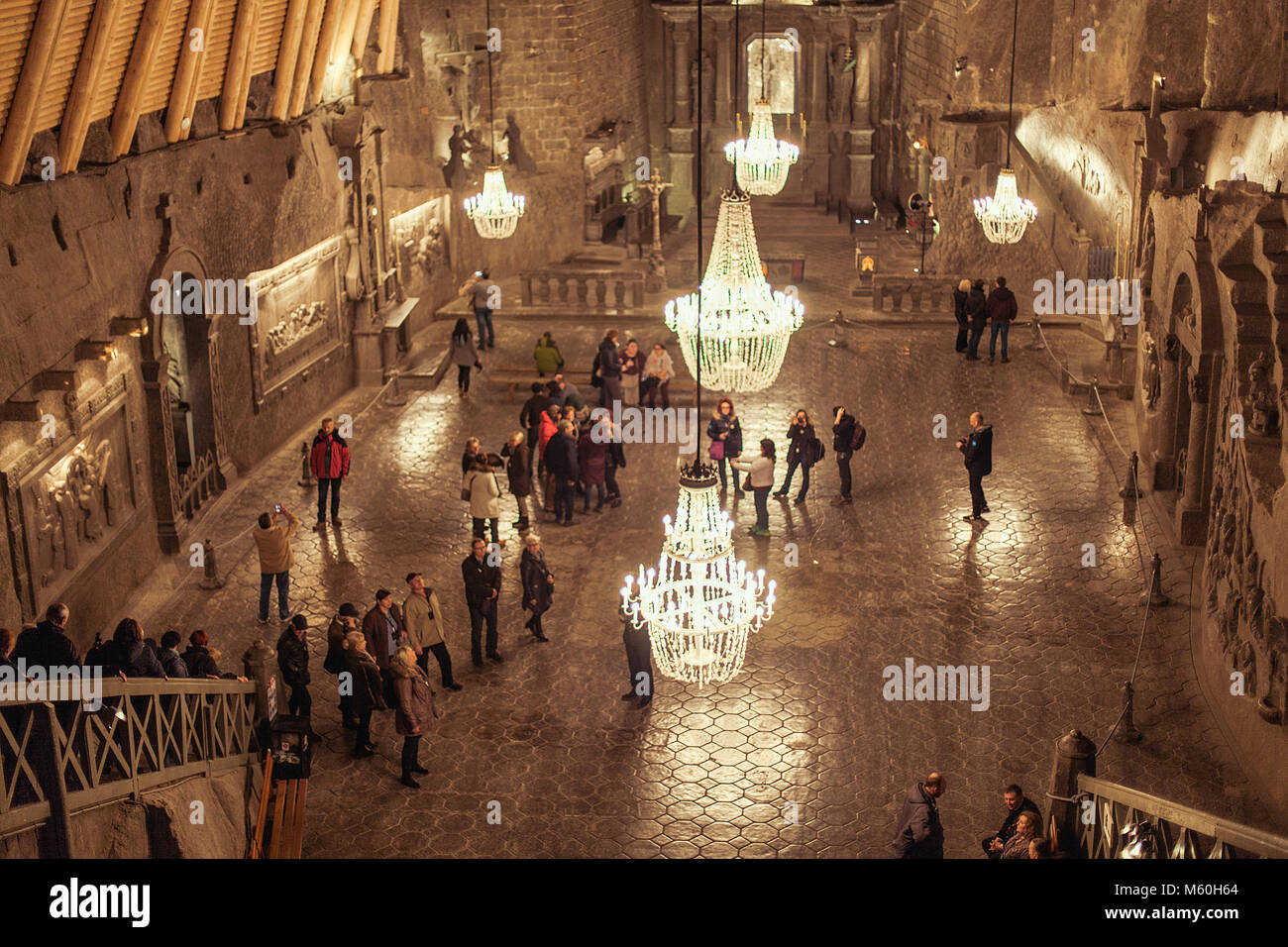 Krakau - Wieliczka Salzminen Stockfotografie - Alamy
