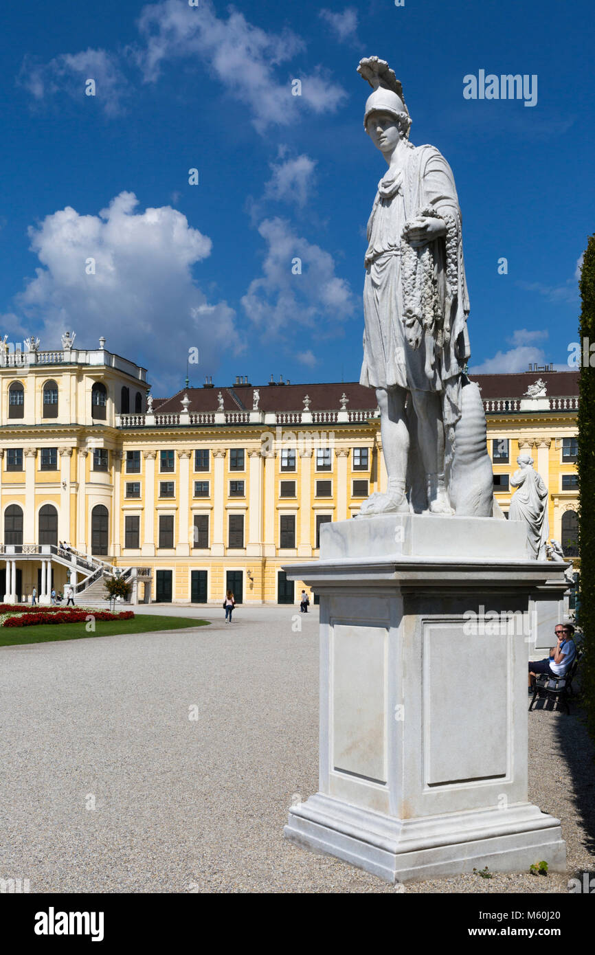 Schloss Schönbrunn Gärten, Schönbrunn, Wien, Österreich Stockfotografie