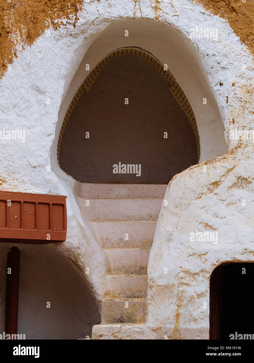 MATMATA, Tunesien, wo die Stars Wars wurde gefilmt, Planeten Tatooine Stockfoto