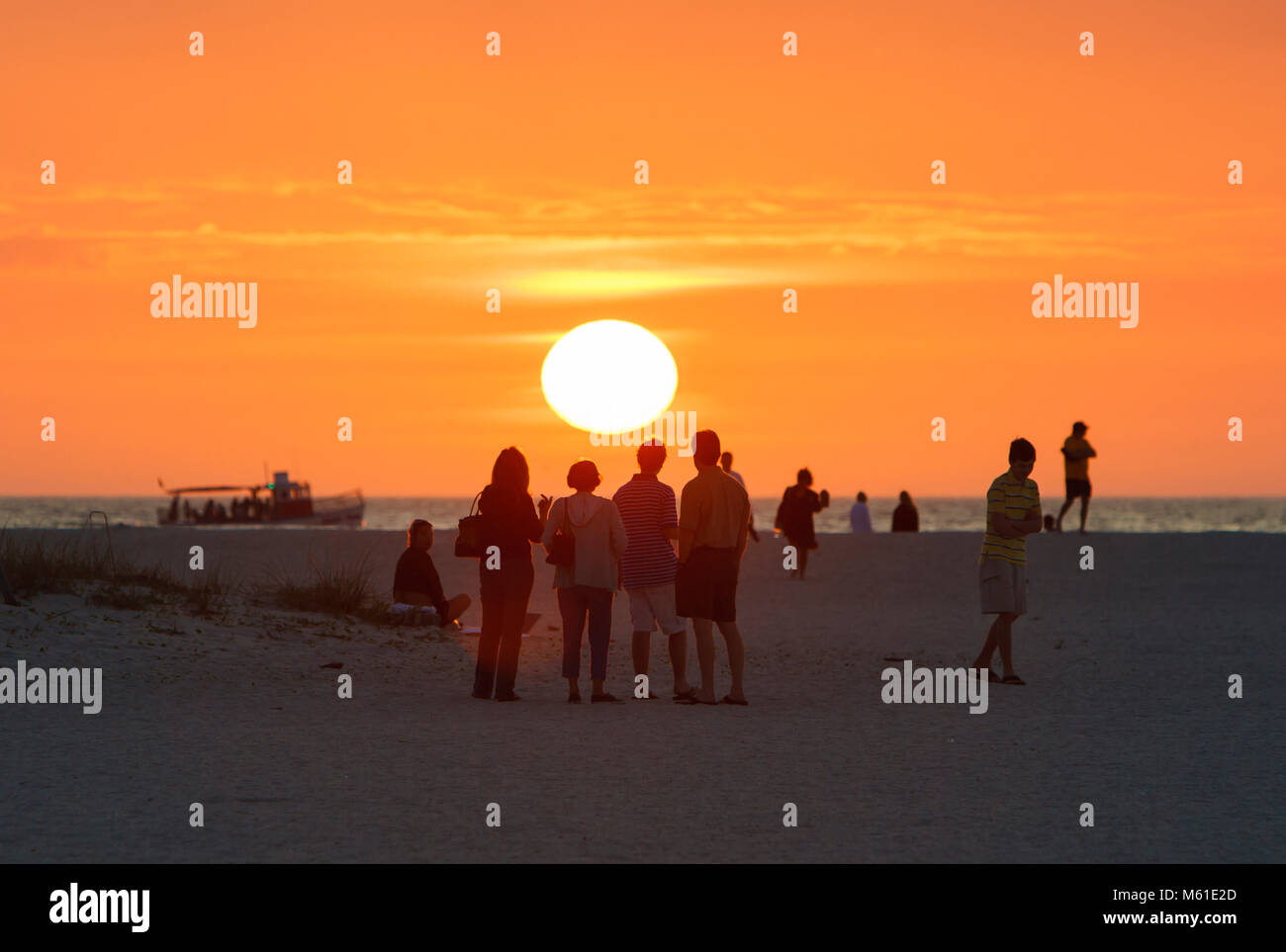 Clearwater Beach, Florida Stockfoto