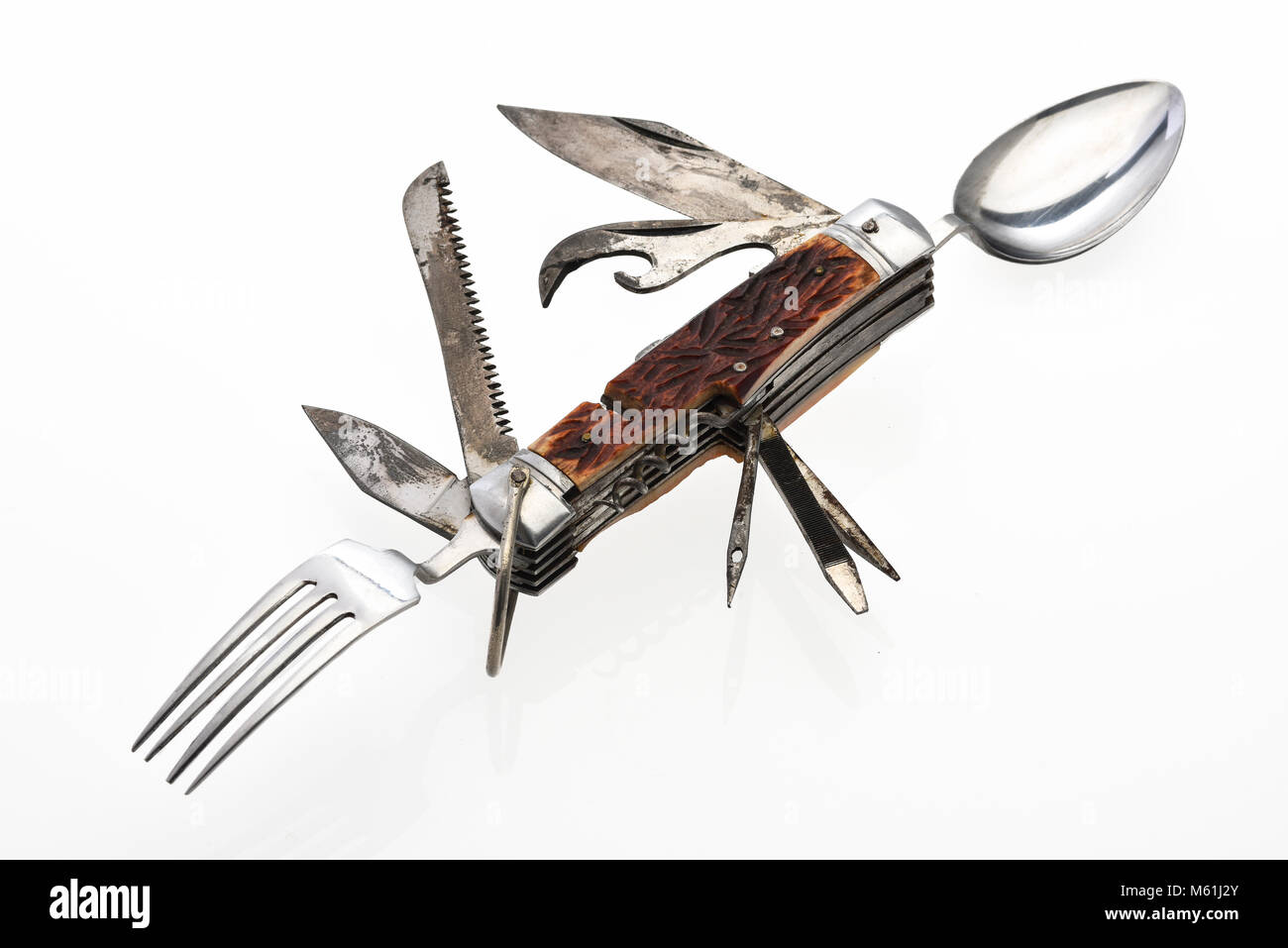 Pfadfinder Taschenmesser Stockfoto