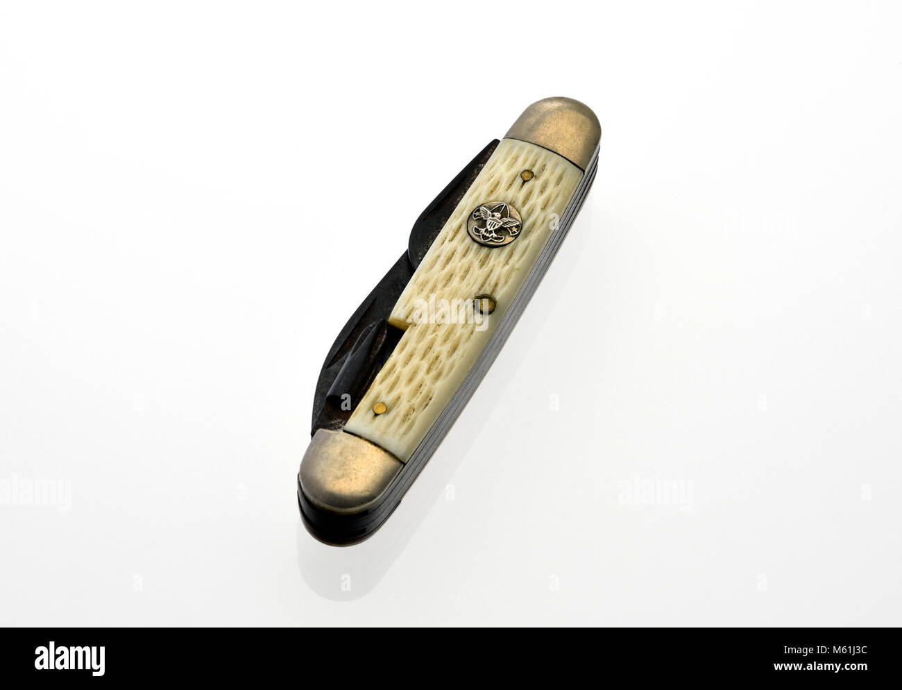 Pfadfinder Taschenmesser Stockfoto