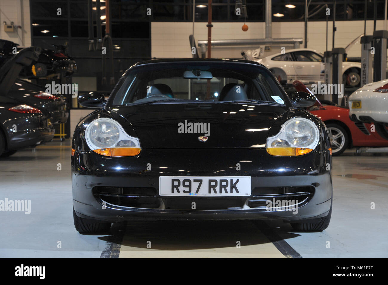 1997 Porsche 996 Form 911 Deutscher Motor Sport Auto hinten Stockfoto