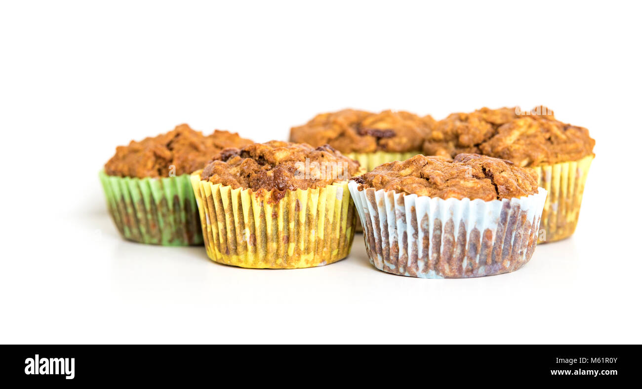 Hausgemachten leckeren, gesunden Muffins Stockfoto