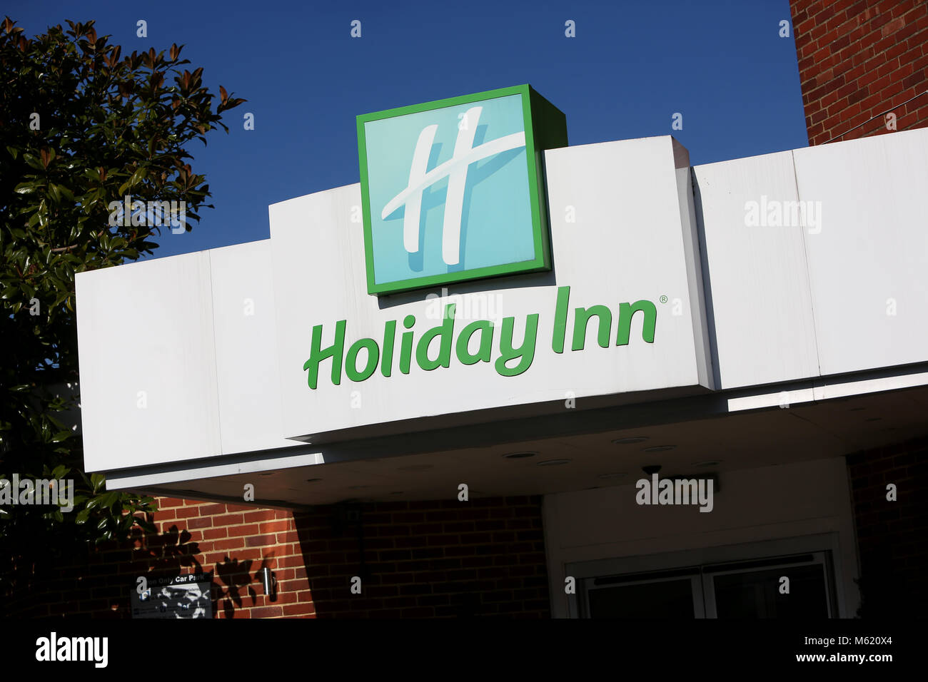 Allgemeine Ansichten des Holiday Inn in Basingstoke, Hampshire, UK. Stockfoto