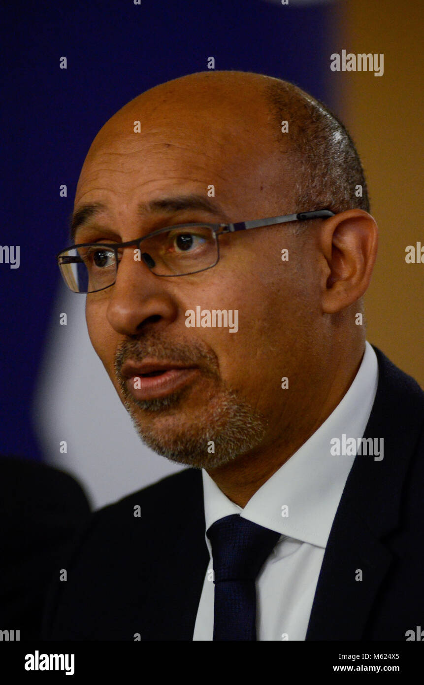 Harlem Desir Gespräche in Lyon, Frankreich Stockfoto