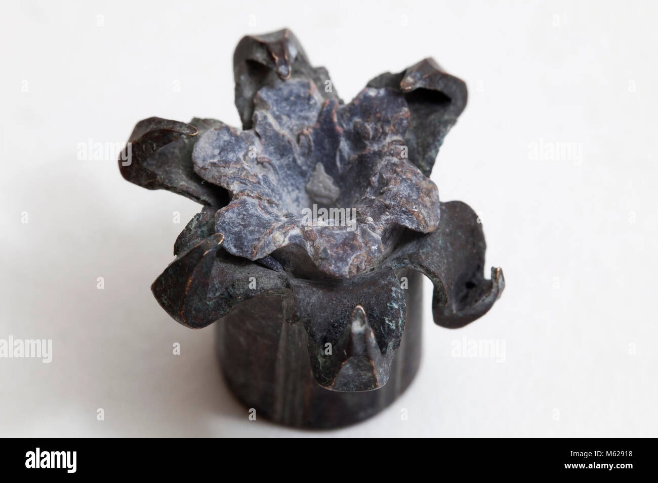 Wieder feuerte Bullet, Expansion, aka Erweiterung Aufzählungszeichen (dumdum Geschosse) Stockfoto