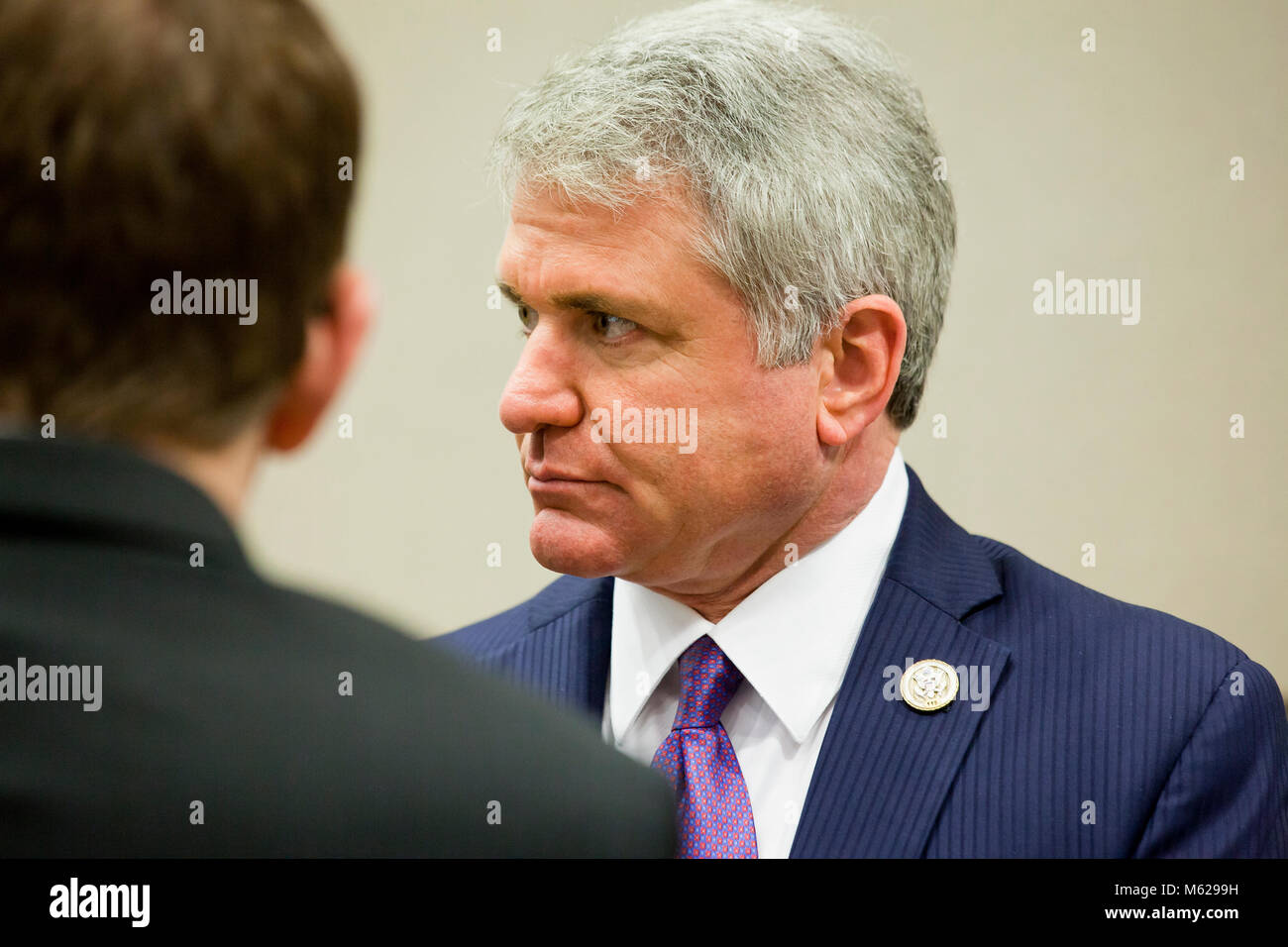 Michael McCaul, der republikanische Kongreßabgeordnete, Texas 10. Bezirk und Vorsitzender des Ausschusses für Heimatschutz - Washington, DC, USA Stockfoto