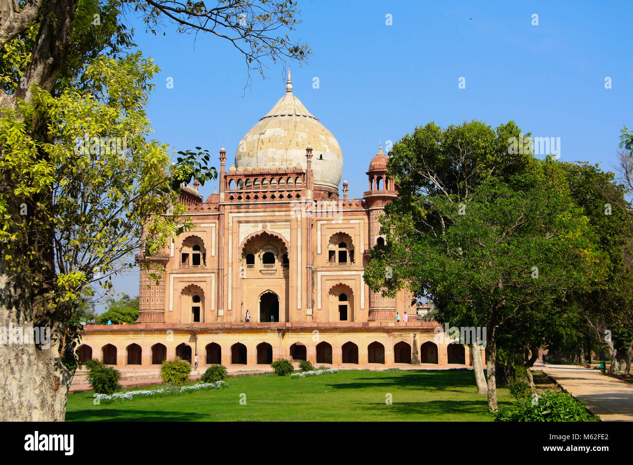 Safdarjung Grab, Delhi Indien Stockfoto