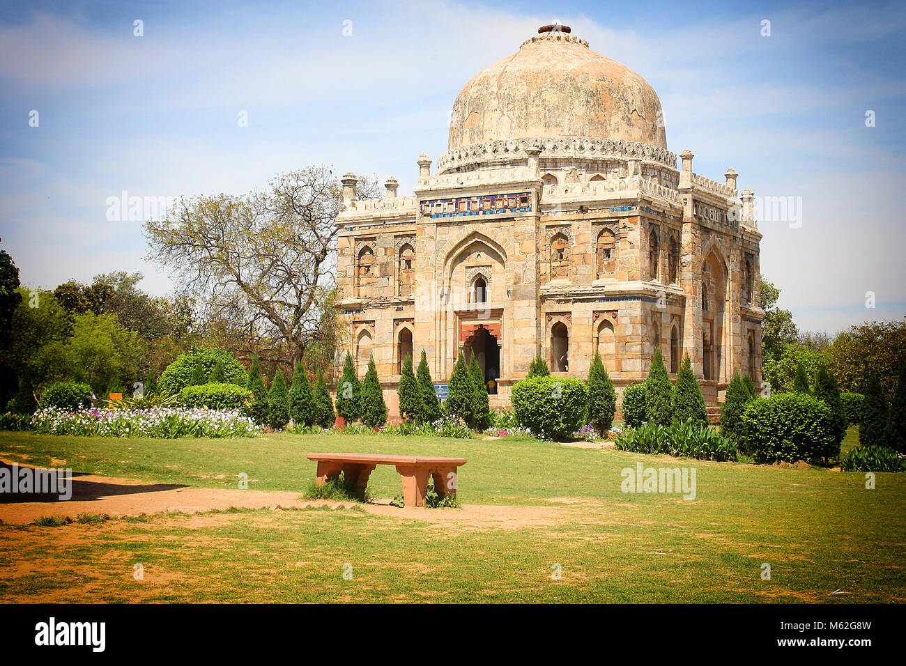 Lodhi Garten, Neu Delhi, Indien Stockfoto