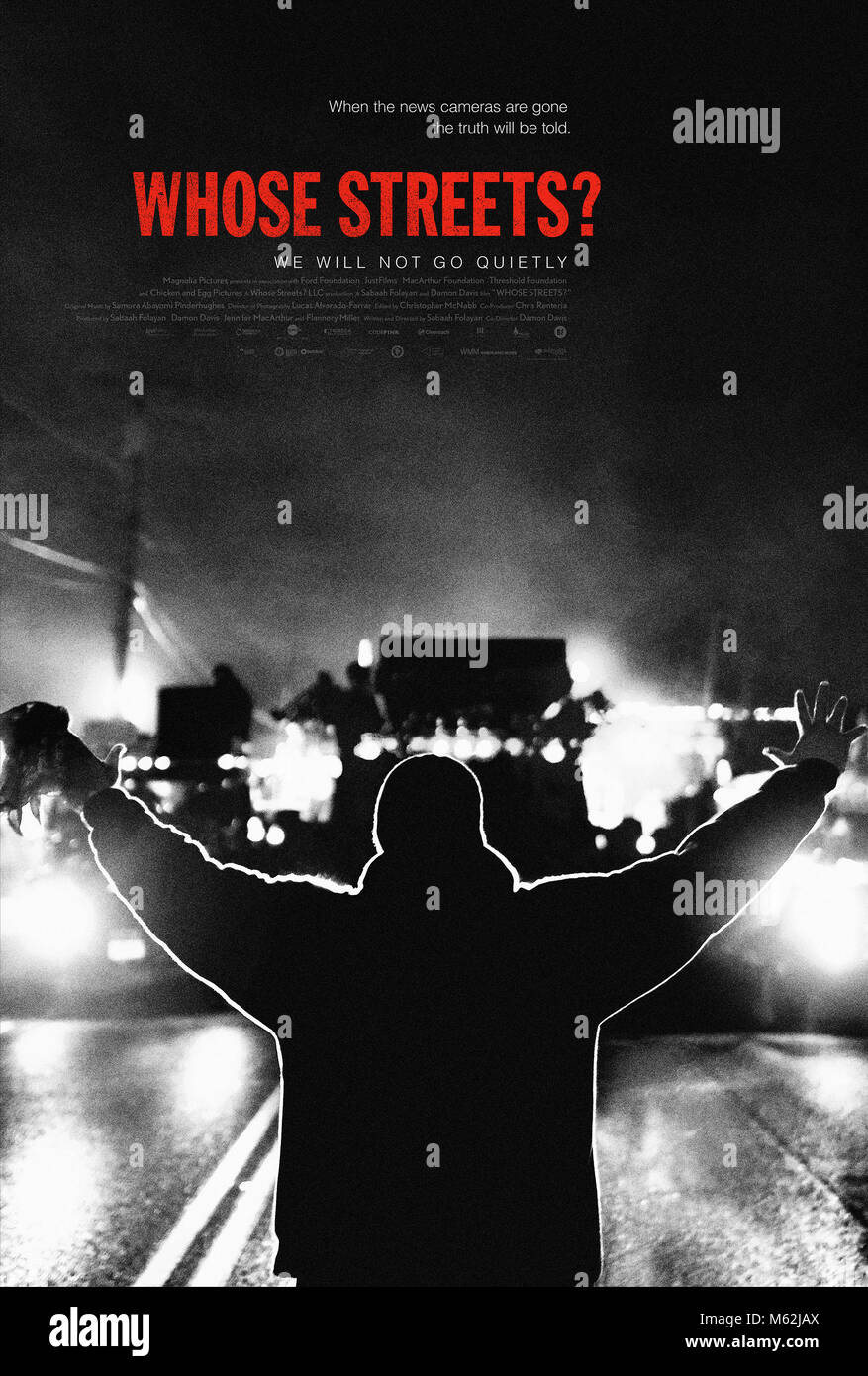 RELEASE Datum: August 11, 2017 TITEL: Deren Straßen? STUDIO: Magnolia Pictures REGISSEUR: Sabaah Folayan PLOT: Deren Straßen? Ist ein unerschrockenen Blick an, wie die Tötung der 18-jährigen Mike Brown eine Gemeinschaft zurück zu kämpfen inspiriert und löste eine weltweite Bewegung Starring: Lezley McSpadden, Michael Braun Sr., David Whitt. (Bild: © Magnolia Bilder/Unterhaltung Bilder) Stockfoto