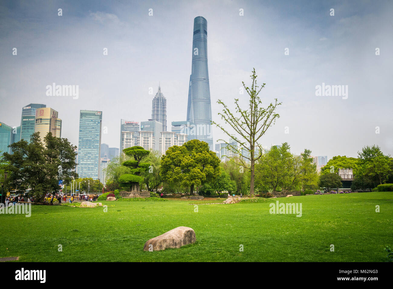 2016/04/09, China, Shanghai, gucheng Park Stockfoto