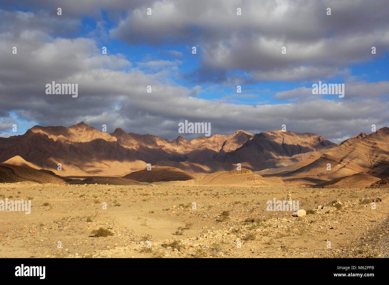 Wüste in Marokko Stockfoto